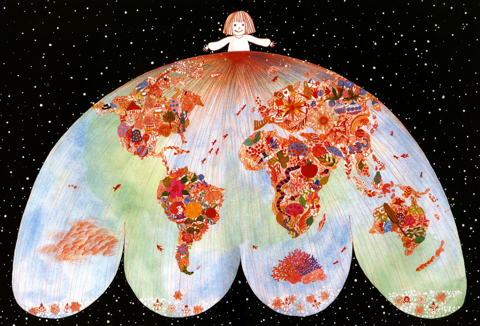 Se sang ggeut ggaji pyul cheo ji neun chi ma [Skirt that spread to the end of the world] - 4