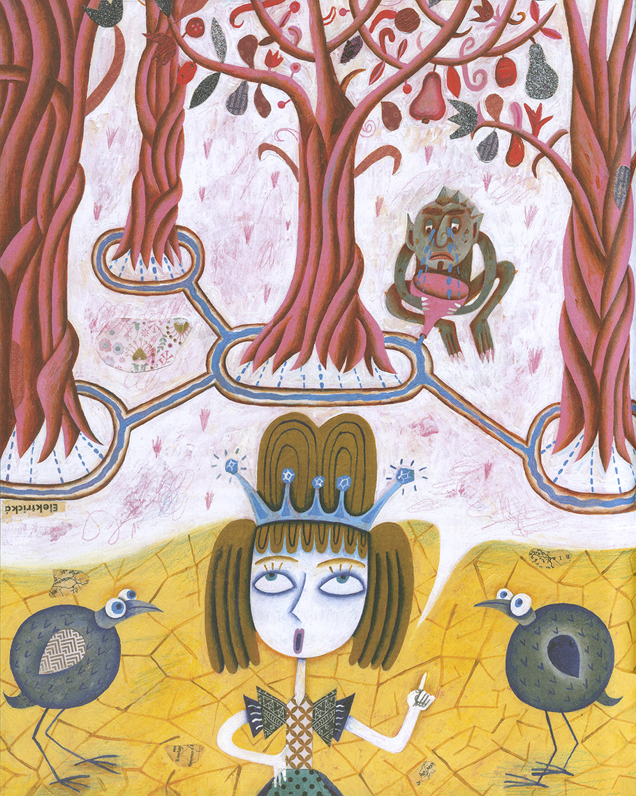 Strom, alebo, Košatý príbeh o strašne zlom Blöeglöekovi a o Princeznej, ktorá mala všetko - 4