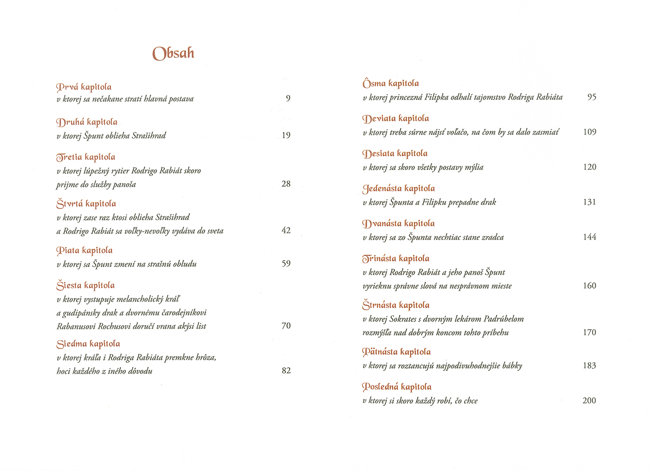 Rodrigo Rabiát a jeho panoš Špunt - 2