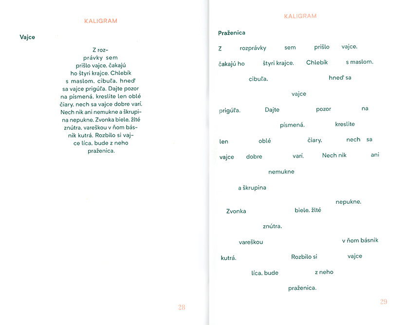 Slovníček z básničiek - 3