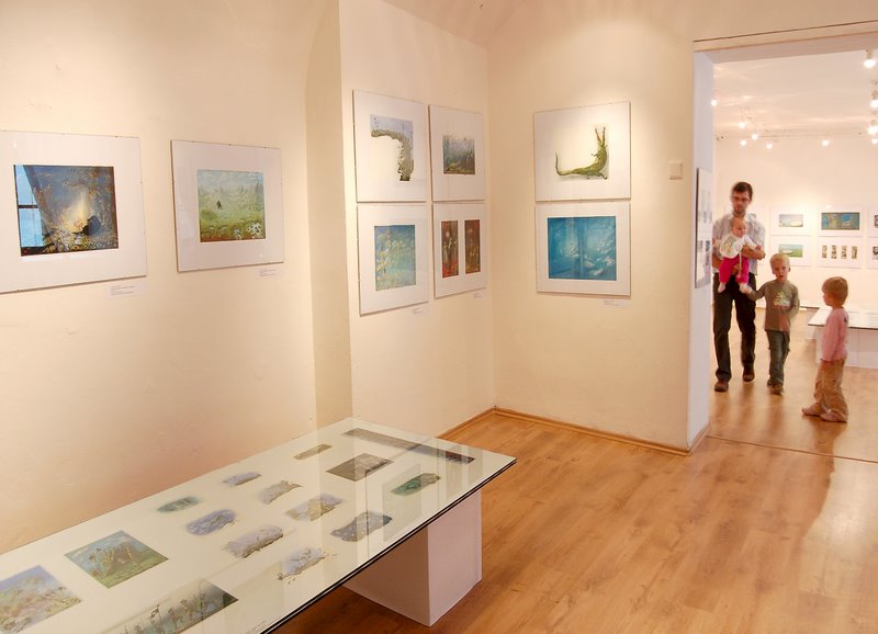 Výstava Petra Uchnára BIB2009 1