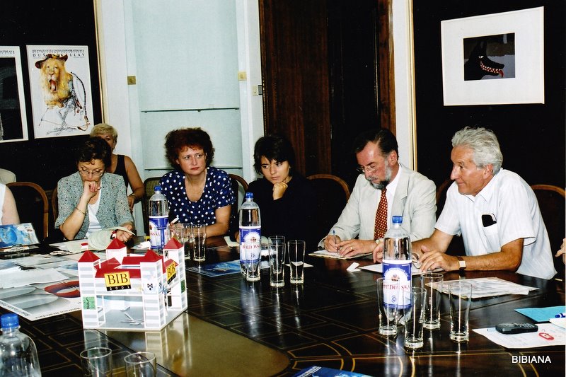 Tlačovka v BIBIANE 2001.1