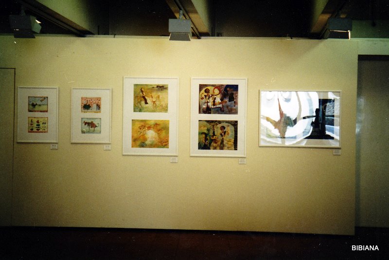 Výstava prác zhotovených na workshope UNESCO-BIB 2001.5