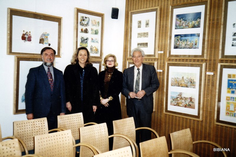 Výstava prác zhotovených na workshope UNESCO-BIB 2001.6