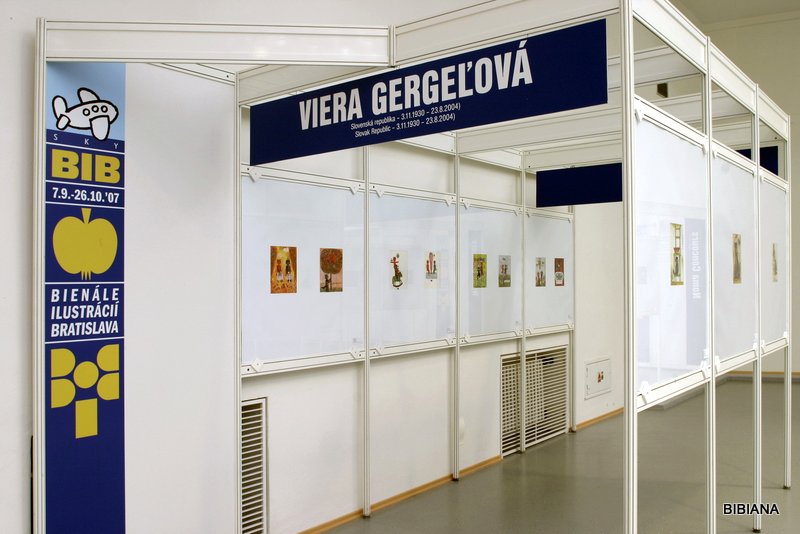 Výstava slovenskej ilustrátorky Viera Gergeľová 3