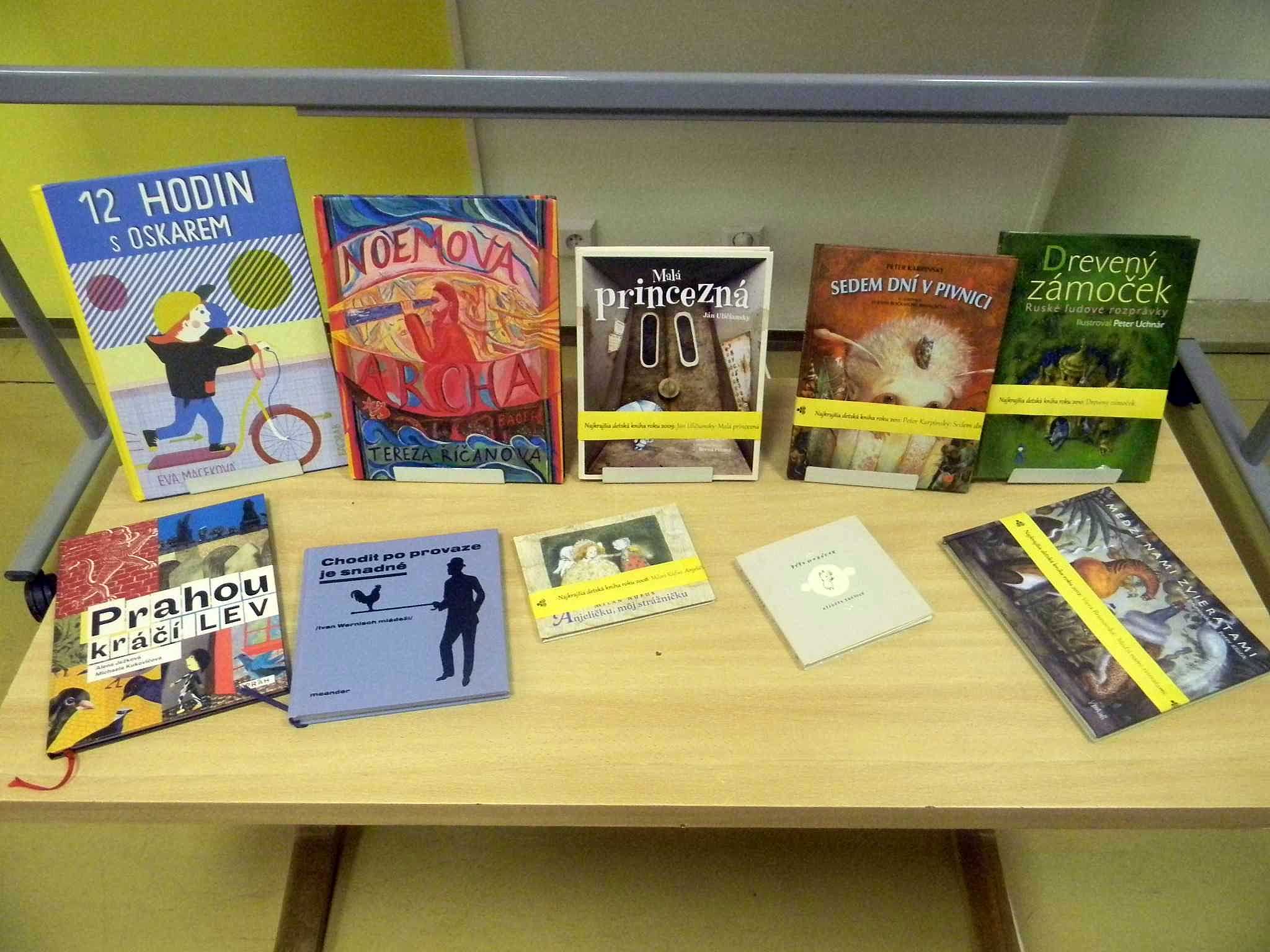Knihy pre deti ocenené v Čechách a na Slovensku- Michalovce 2