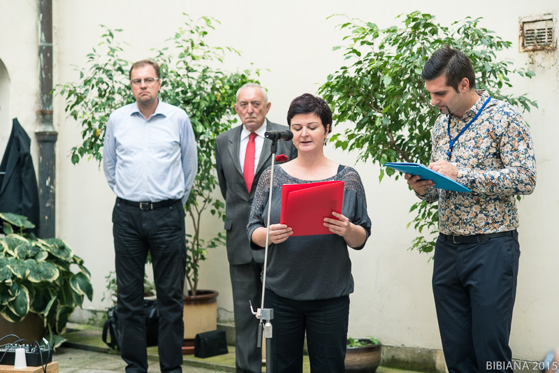 vernisáž výstav v Bibiane - BIB 42015