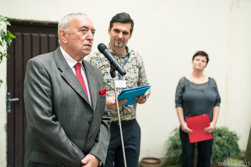 vernisáž výstav v Bibiane - BIB 72015