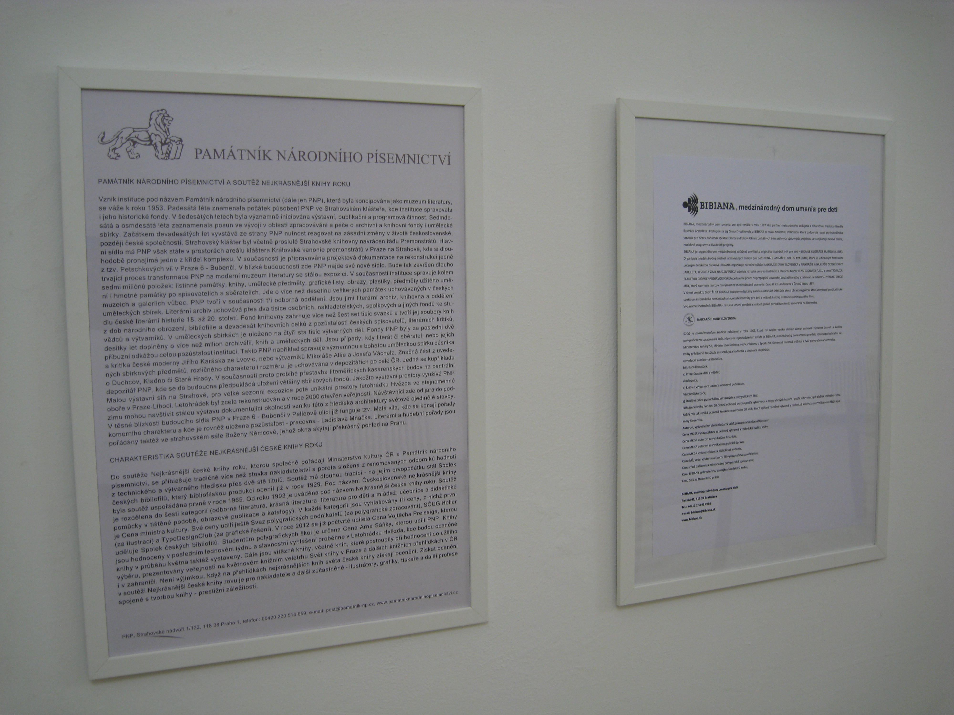 Knihy pre deti ocenené v Čechách a na Slovensku - Moravská Třebová. Trebova 2016c