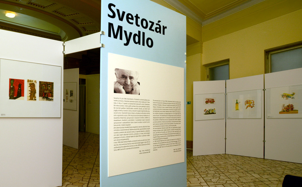 Výstava slovenského ilustrátora - Svetozár Mydlo-002