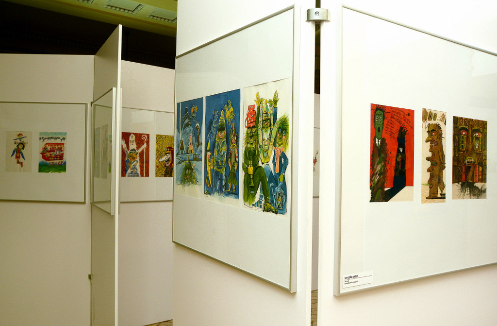 Výstava slovenského ilustrátora - Svetozár Mydlo-005