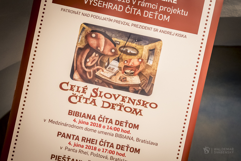 Celé Slovensko číta deťom v BIBIANE