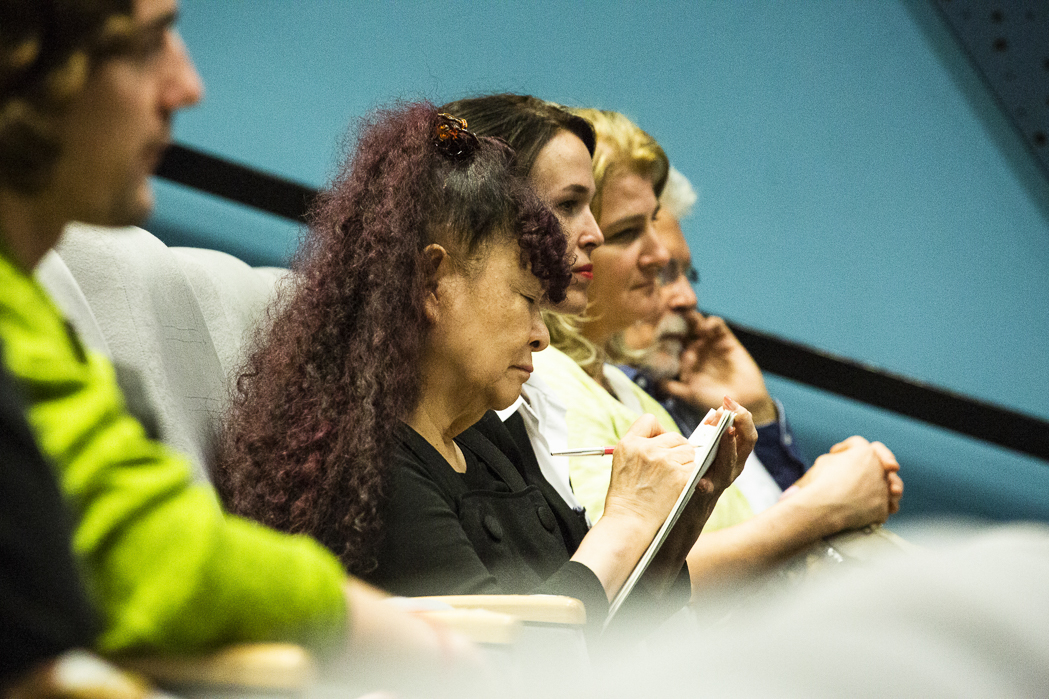 Uvedenie filmu Cervená korytnačka autorom Michäel Dudok de Witom, s úvodom filmového historika Giannalberta Bendazziho-015