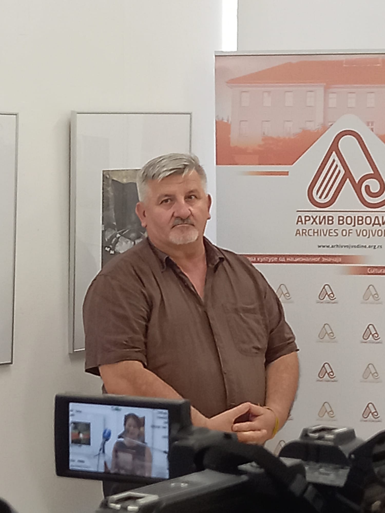 riaditeľ Archivu Vojvodine pán Nebojsa Kuzmanović
