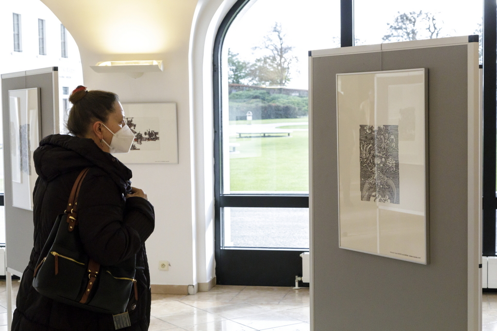 Vernisáž výstavy Traja -001