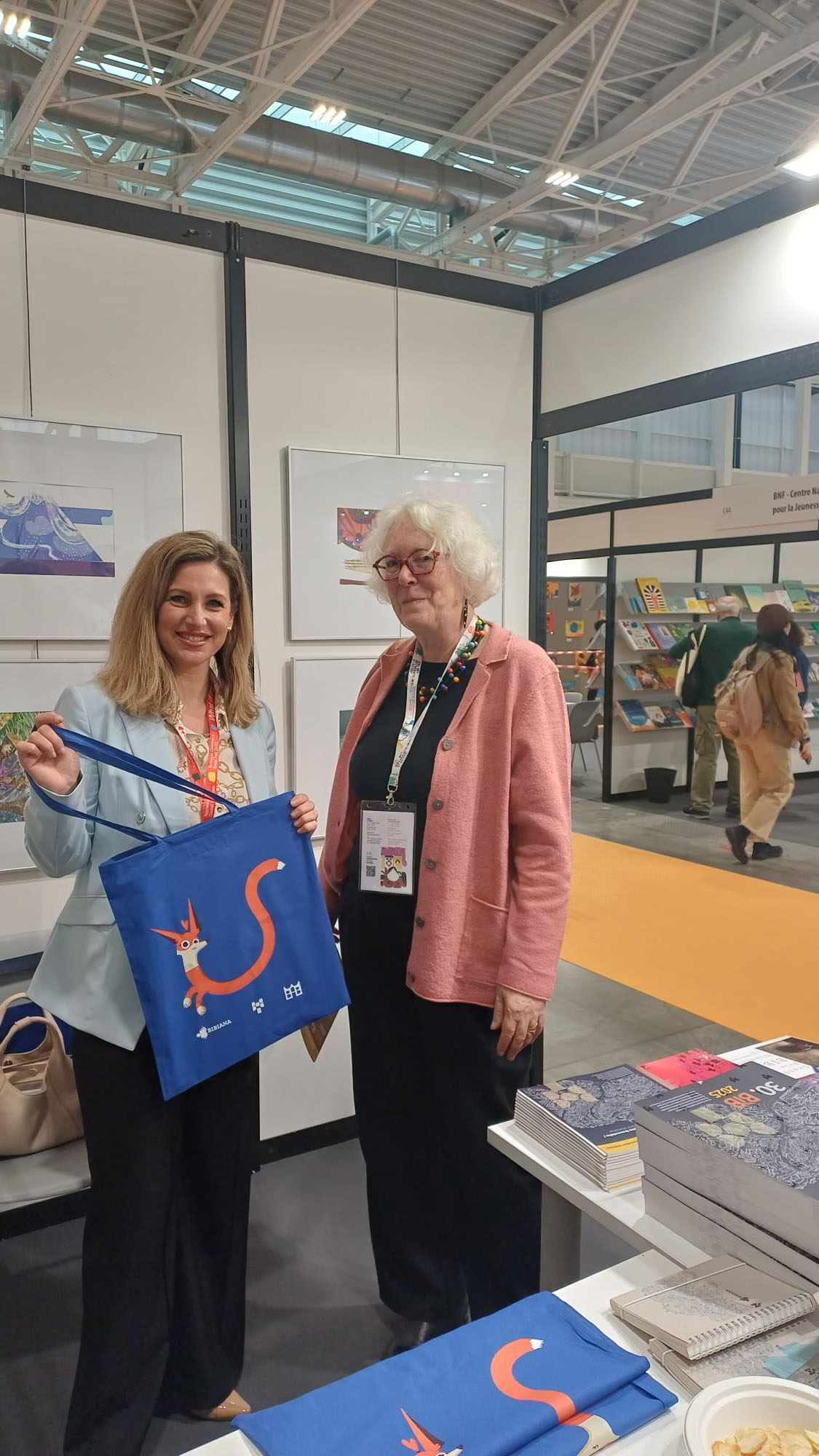 Bologna -Foto s liz Page. IBBY Švajčiarsko